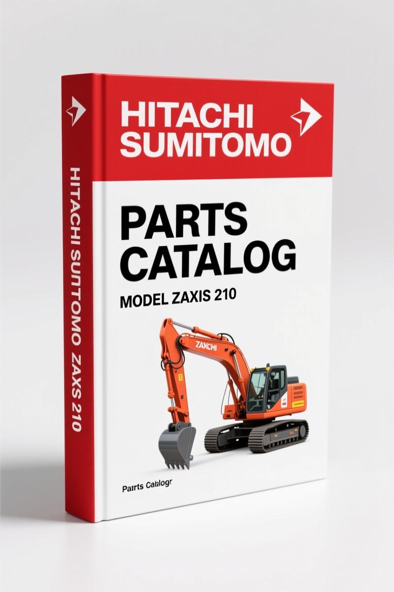 Hitachi Sumitomo ZAXIS 200 Series Parts Catalog 284 Pages OEM