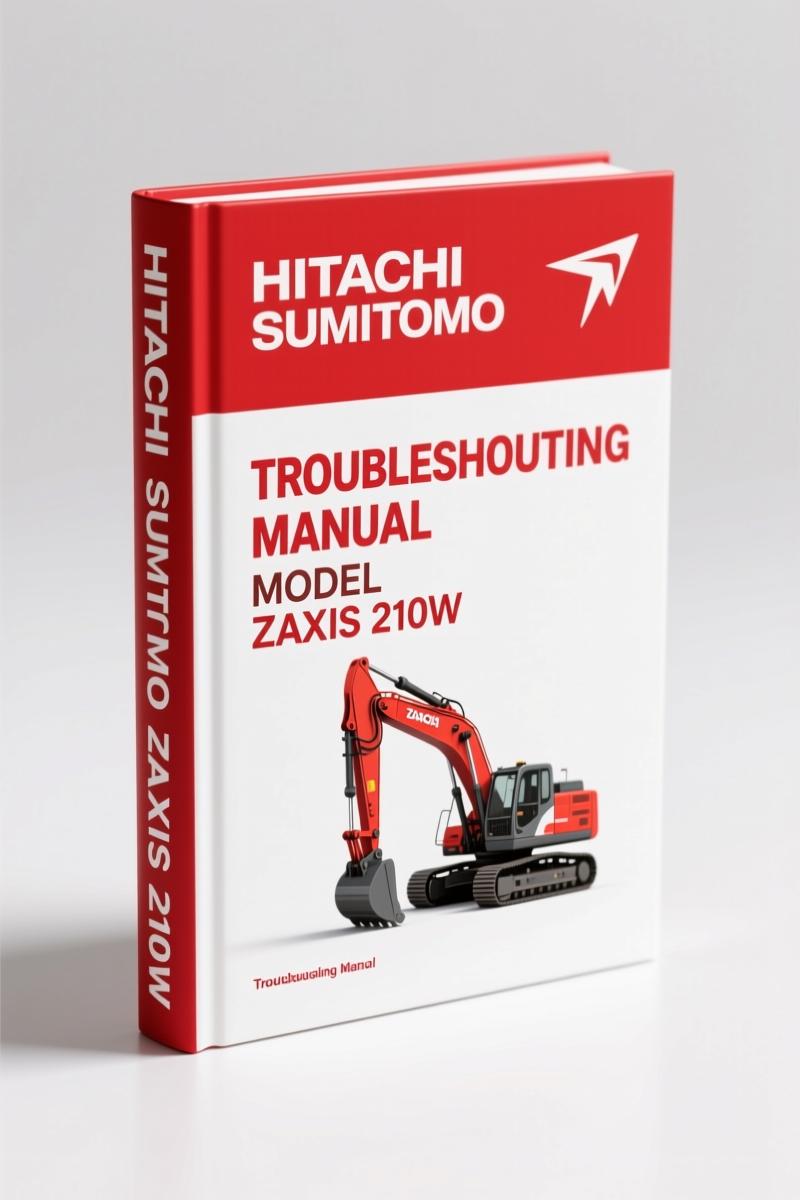 Hitachi Sumitomo ZAXIS 210W Troubleshooting Manual – 431 Pages | AutoFix Global