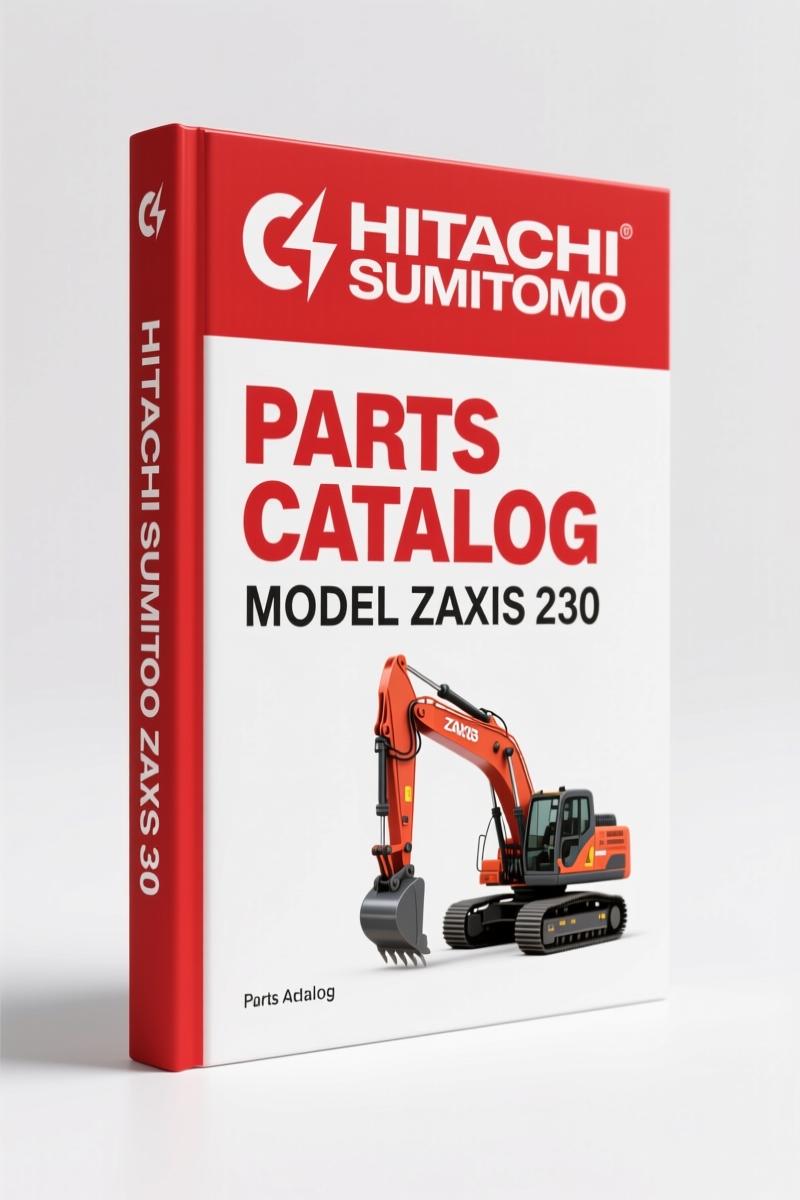 Hitachi Sumitomo ZAXIS 230, 230LC, 240H, 240LCH, 240K Parts Catalog – 694 Pages