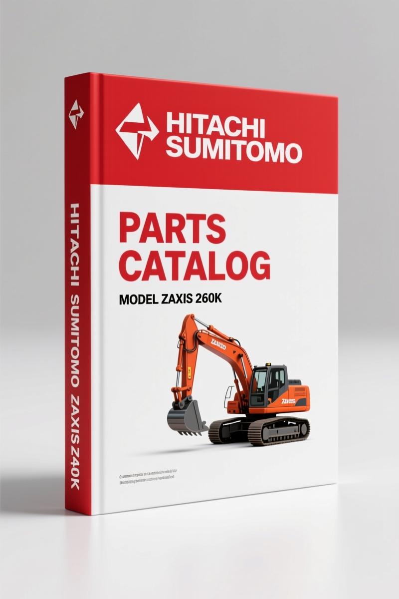Hitachi Sumitomo ZAXIS 230 Series Parts Catalog – 694 Pages
