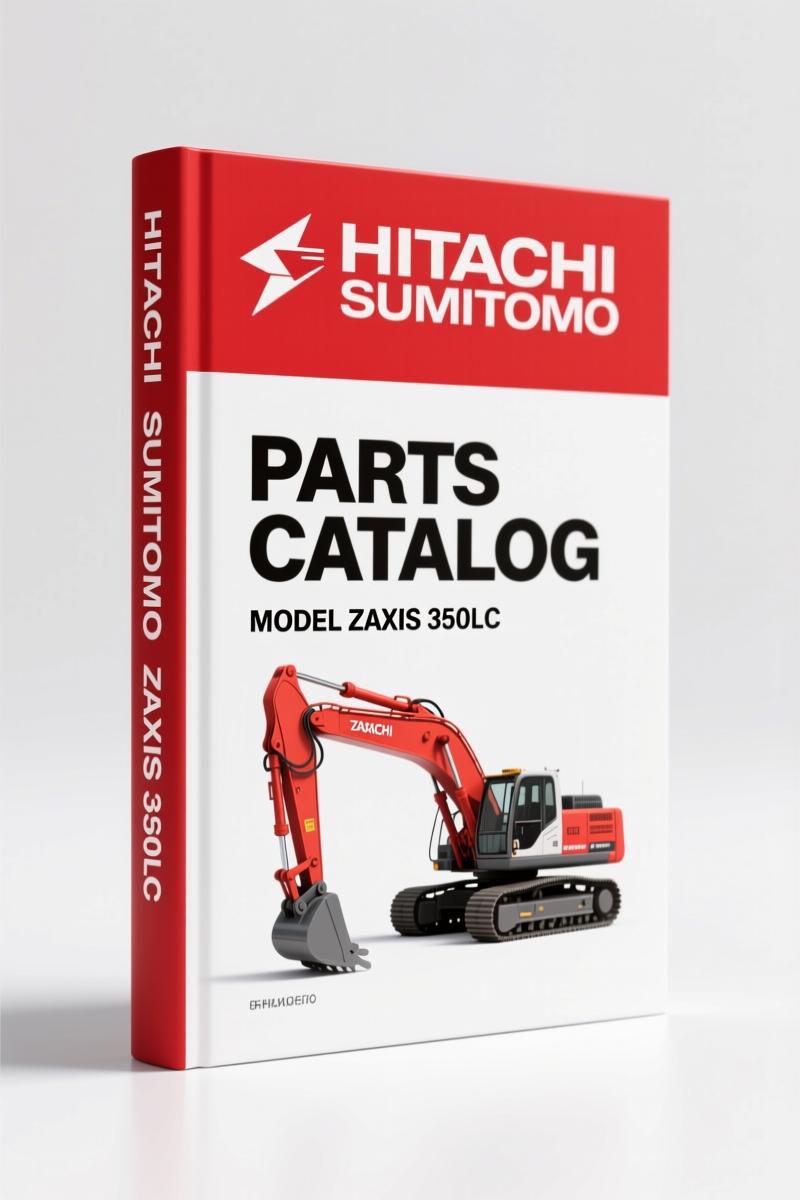 Hitachi Sumitomo ZAXIS 330, 330LC, 350LC, 350LCN, 350H Parts Catalog – 824 Pages
