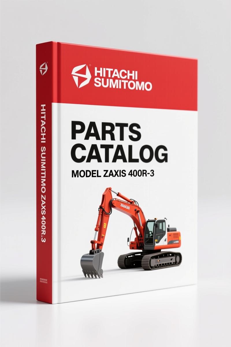 Hitachi Sumitomo ZAXIS 400R-3 400LCH-3 Parts Catalog – 216 Pages