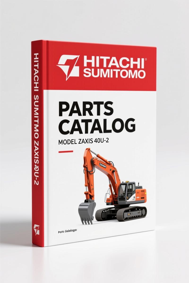Hitachi Sumitomo ZAXIS 40U-2 Parts Catalog – 108 Pages OEM
