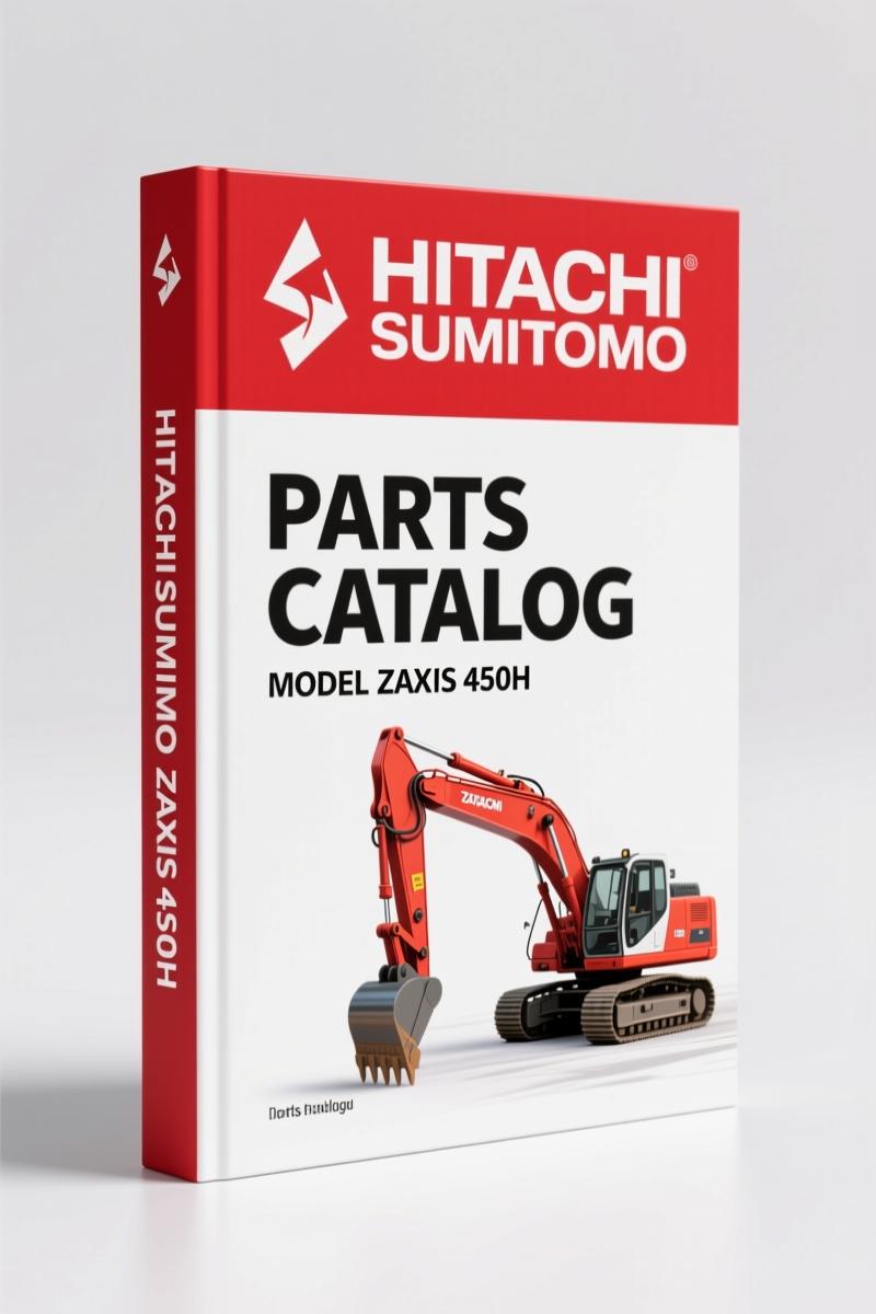 Hitachi Sumitomo ZAXIS 450 Series Parts Catalog – 796 Pages OEM