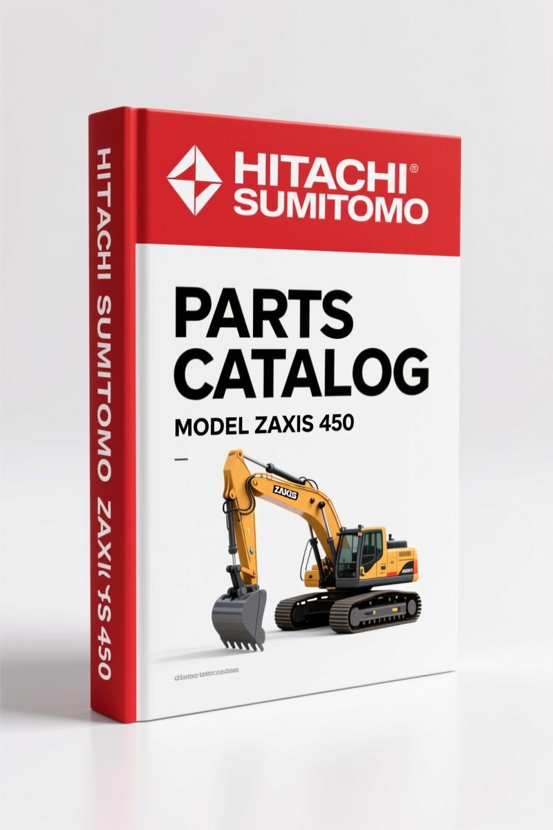Hitachi Sumitomo ZAXIS 450 series parts catalog cover - 274 pages factory OEM document