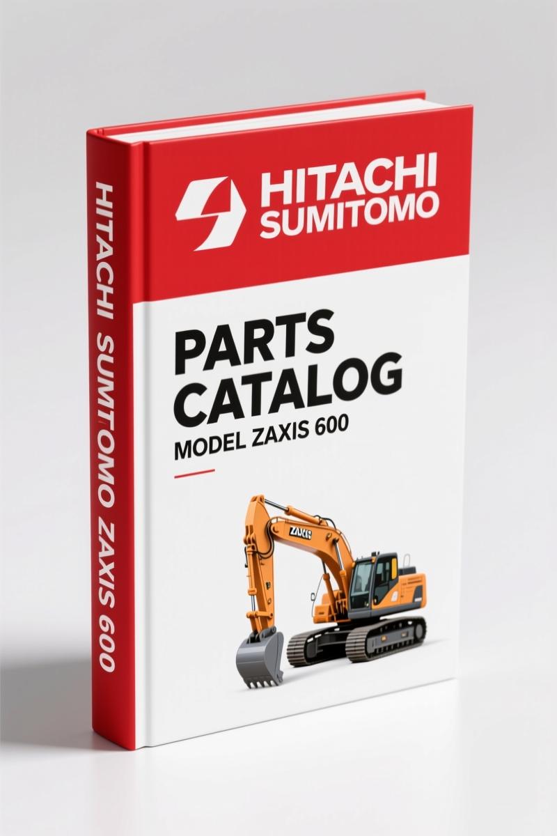 Hitachi Sumitomo ZAXIS 600, 600LC, 650H, 650LCH Parts Catalog – 468 Pages
