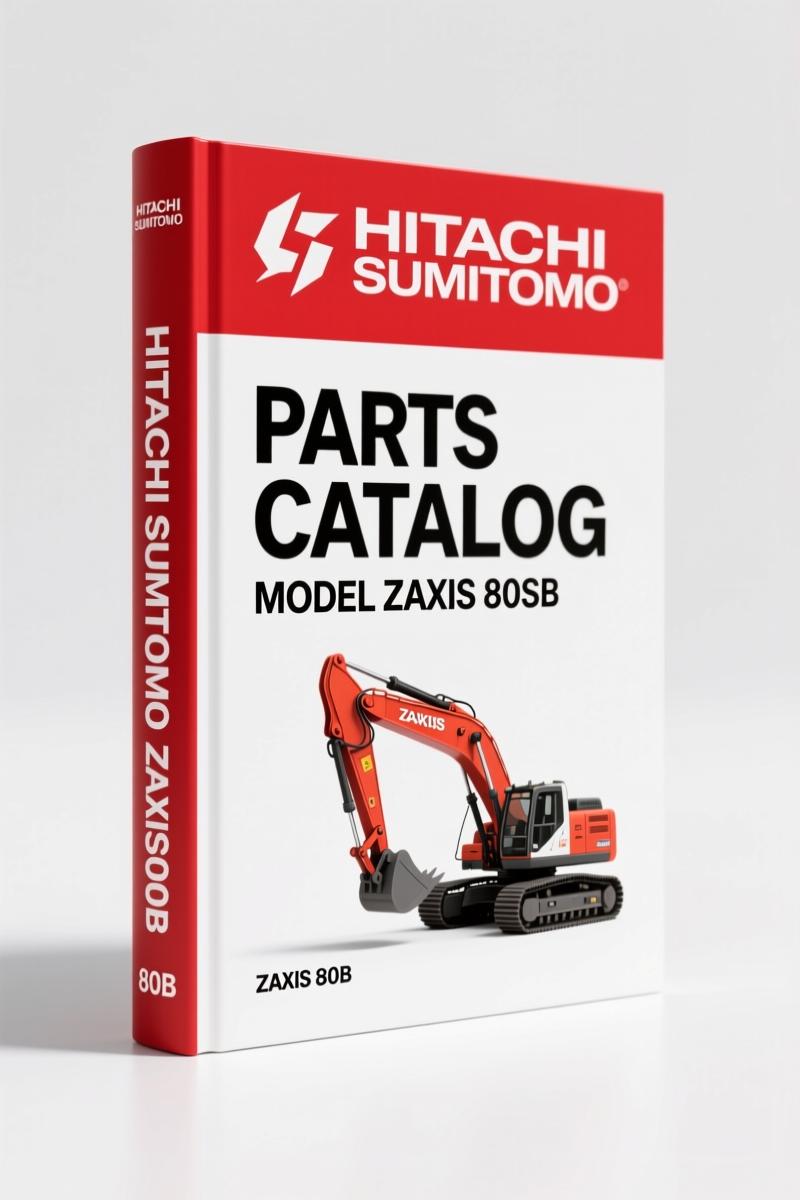 Hitachi Sumitomo ZAXIS 70-80SB Parts Catalog 644 Pages