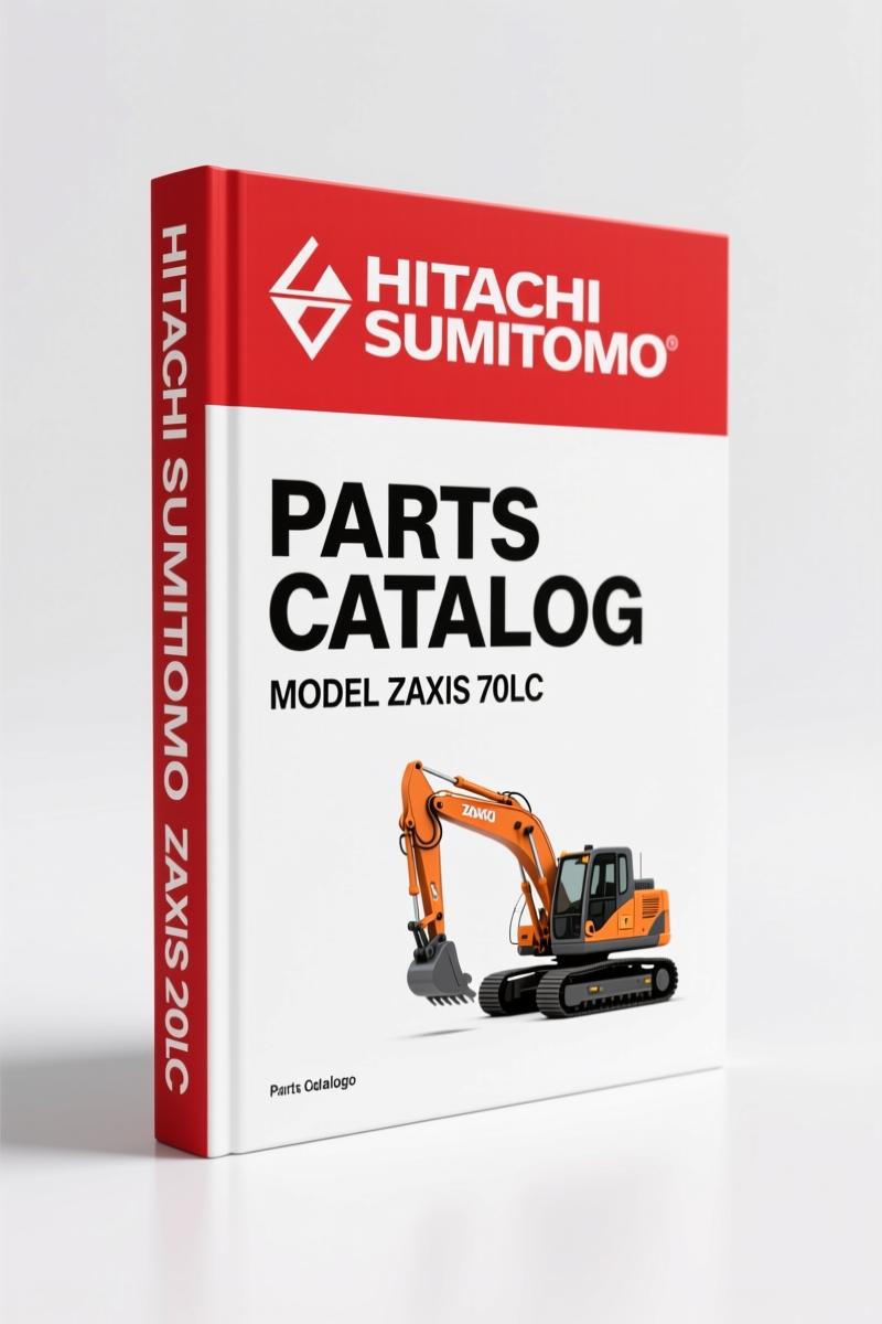 Hitachi Sumitomo ZAXIS 70-80 Parts Catalog – 176 Pages OEM