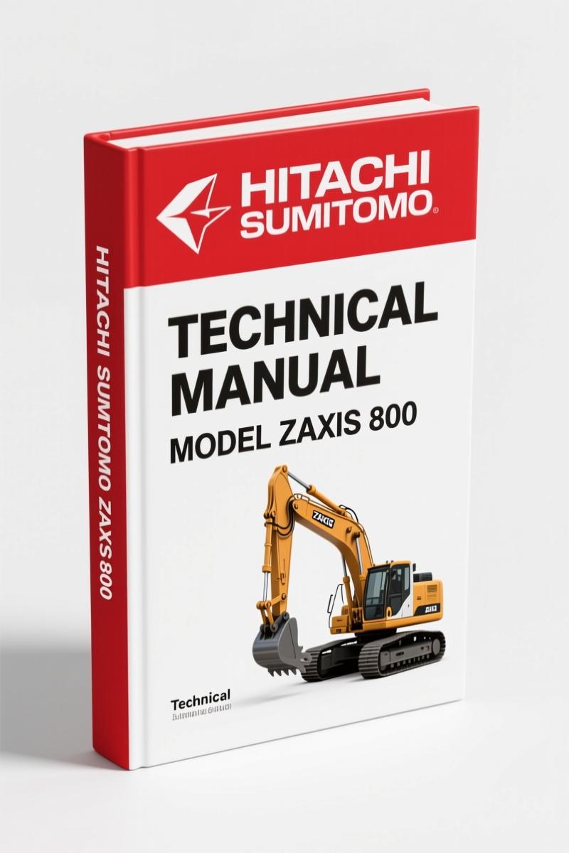 Hitachi Sumitomo ZAXIS 800, ZAXIS 850H Technical Manual – 210 Pages