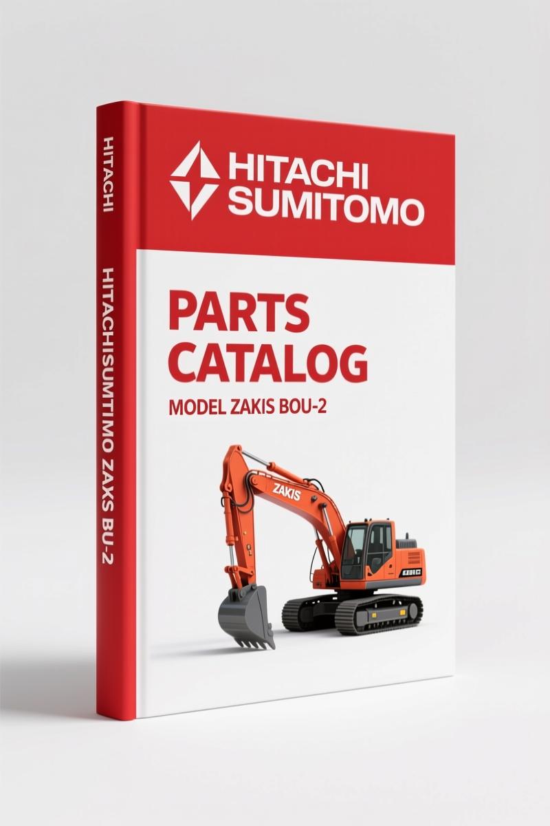 Hitachi Sumitomo ZAXIS BOU-2 Parts Catalog – 108 Page OEM Index