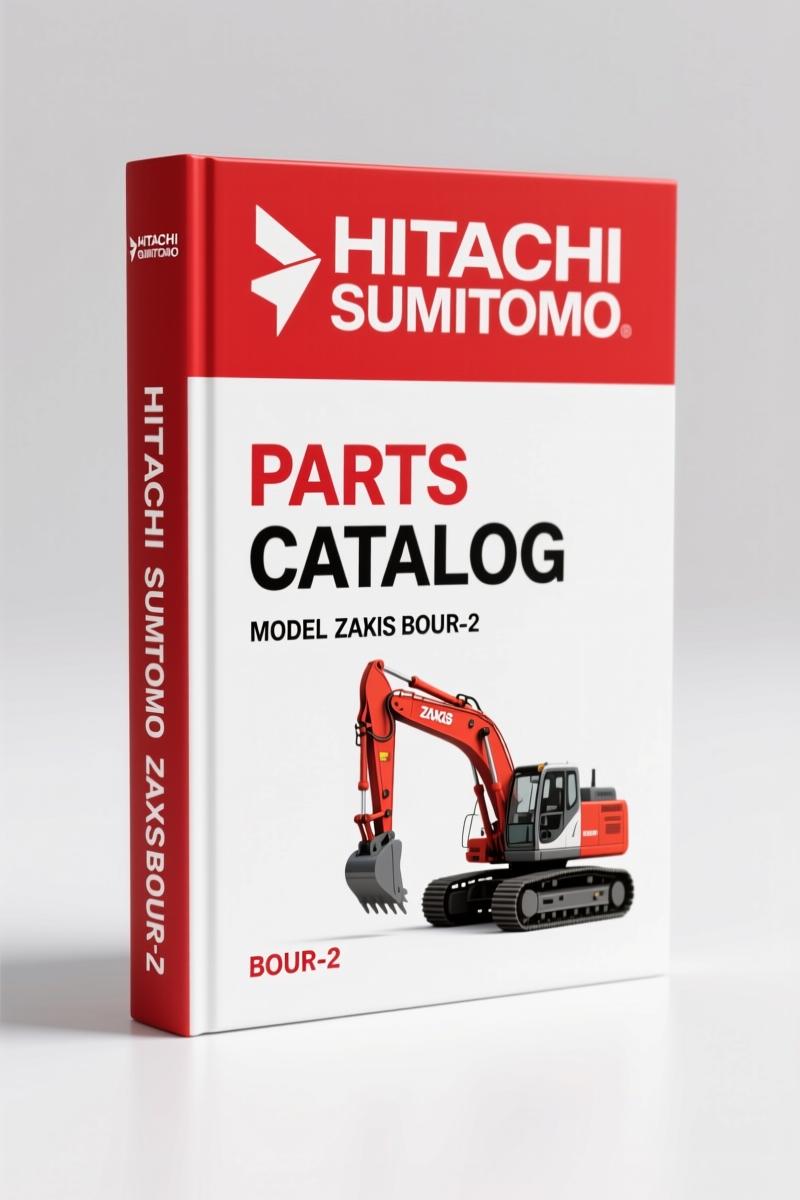 Hitachi Sumitomo ZAXIS BOUR-2 Parts Catalog – 300 Pages of OEM Part Numbers
