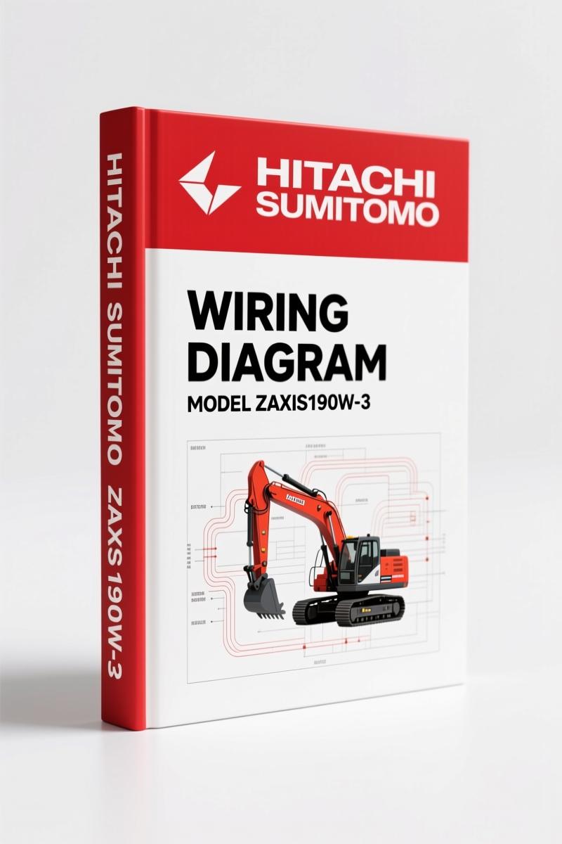 Hitachi Sumitomo ZAXIS170W-3/190W-3 Wiring Diagram