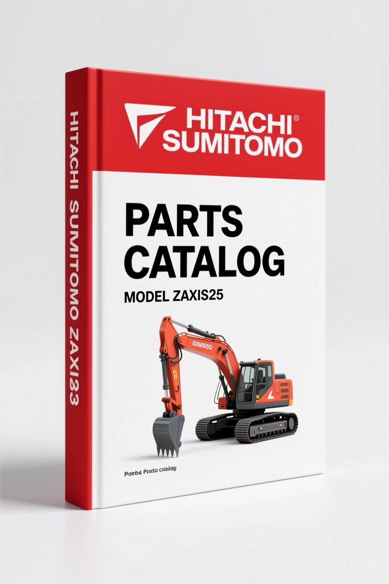 Hitachi Sumitomo ZAXIS25 Parts Catalog – 200 Pages OEM