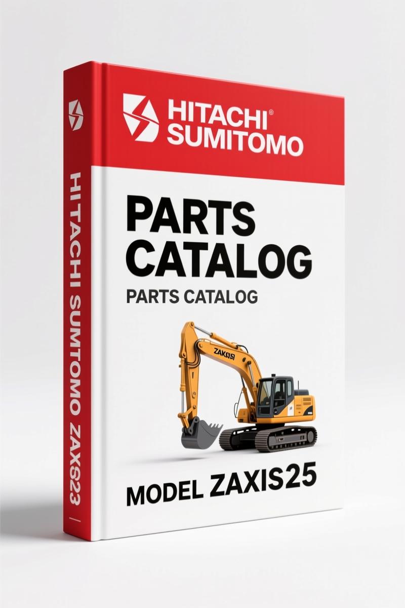 Hitachi Sumitomo ZAXIS25 Parts Catalog – 200 Pages of OEM Part Numbers and Diagrams