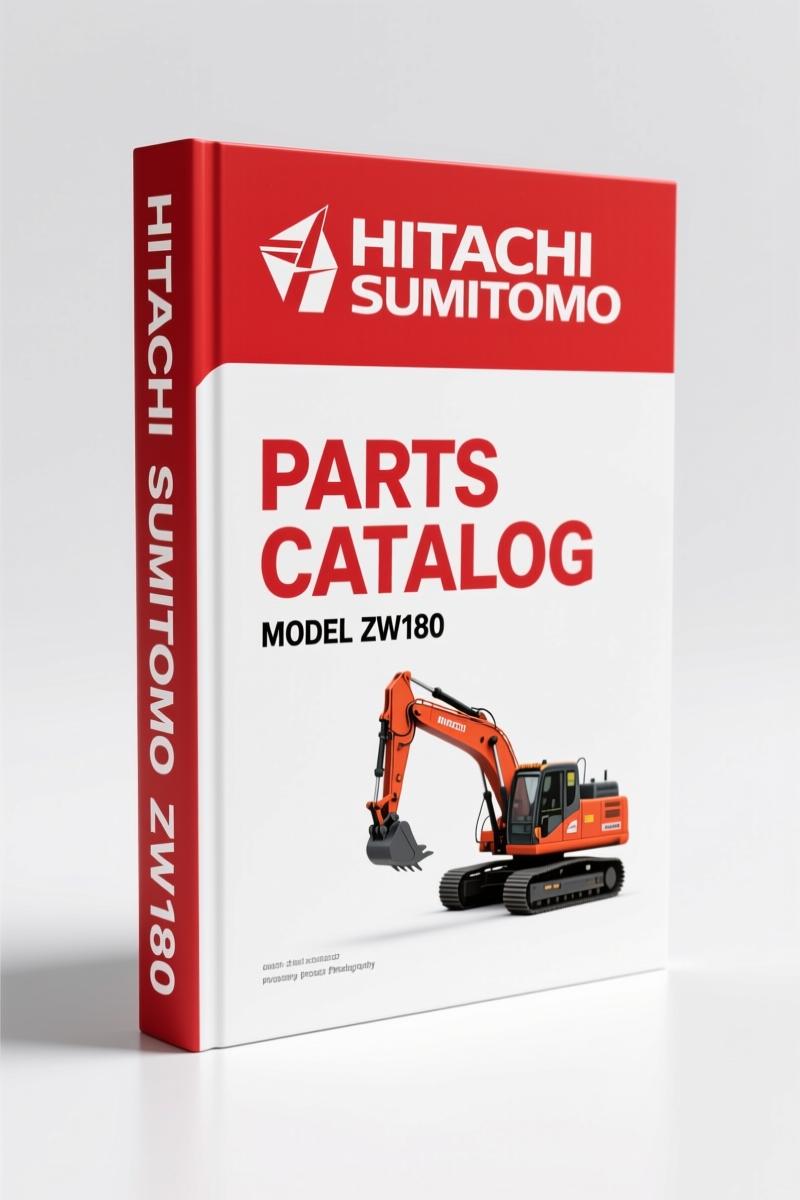 Hitachi Sumitomo ZW180 Parts Catalog – 396-Page OEM Breakdown