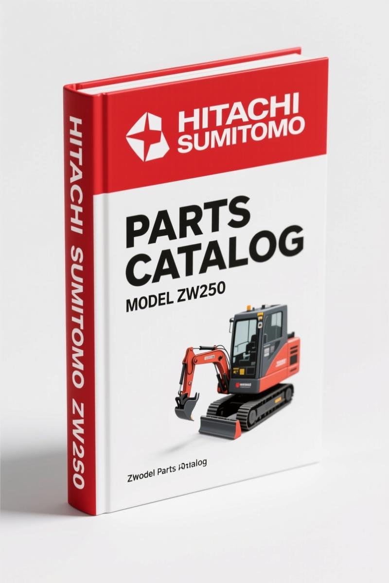 Hitachi Sumitomo ZW250 Parts Catalog – 627 Pages of OEM Parts Data