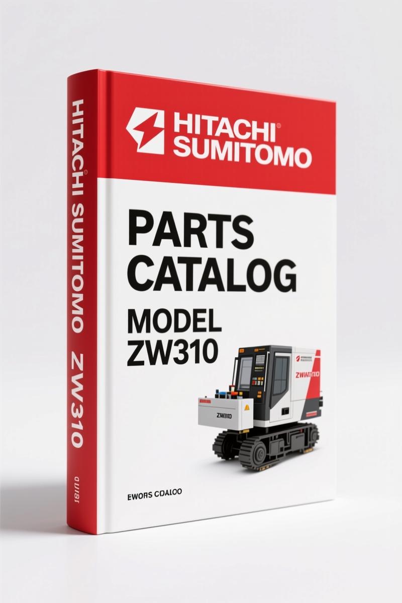 Hitachi Sumitomo ZW310, ZW310-A Parts Catalog – 597 Pages