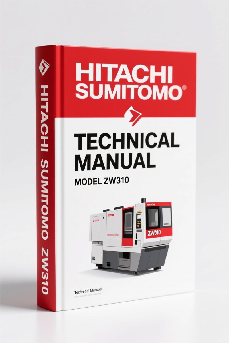 Hitachi Sumitomo ZW310 Technical Manual – 569 Pages Factory Diagnostics