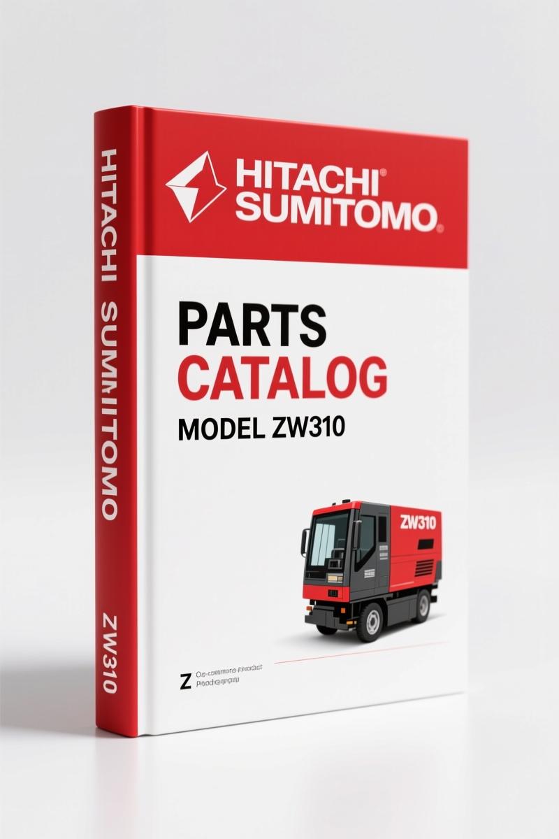 Hitachi Sumitomo ZW310 Parts Catalog – 192-Page OEM Parts Identification