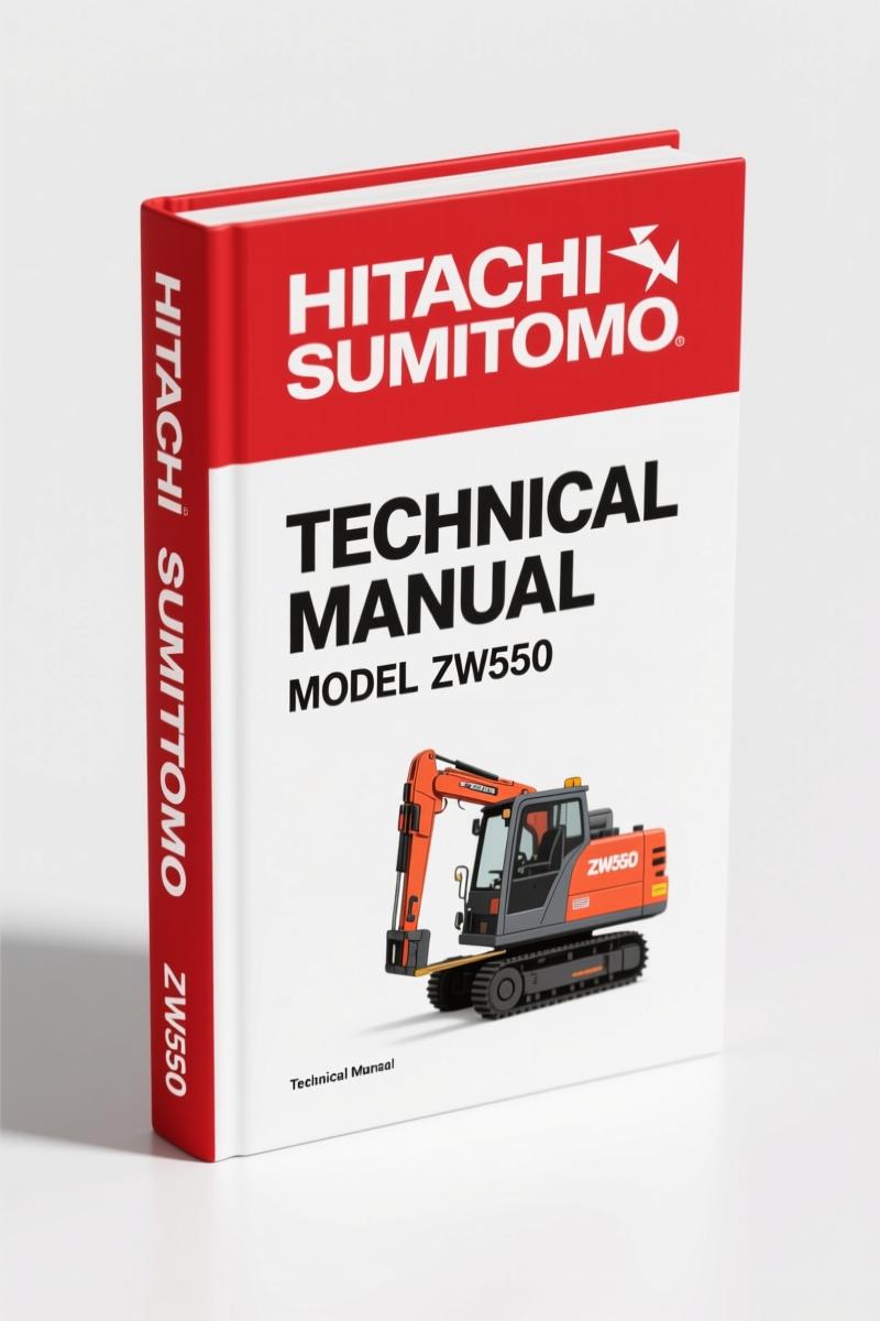 Hitachi Sumitomo ZW550 2009 Technical Manual – Factory Specs