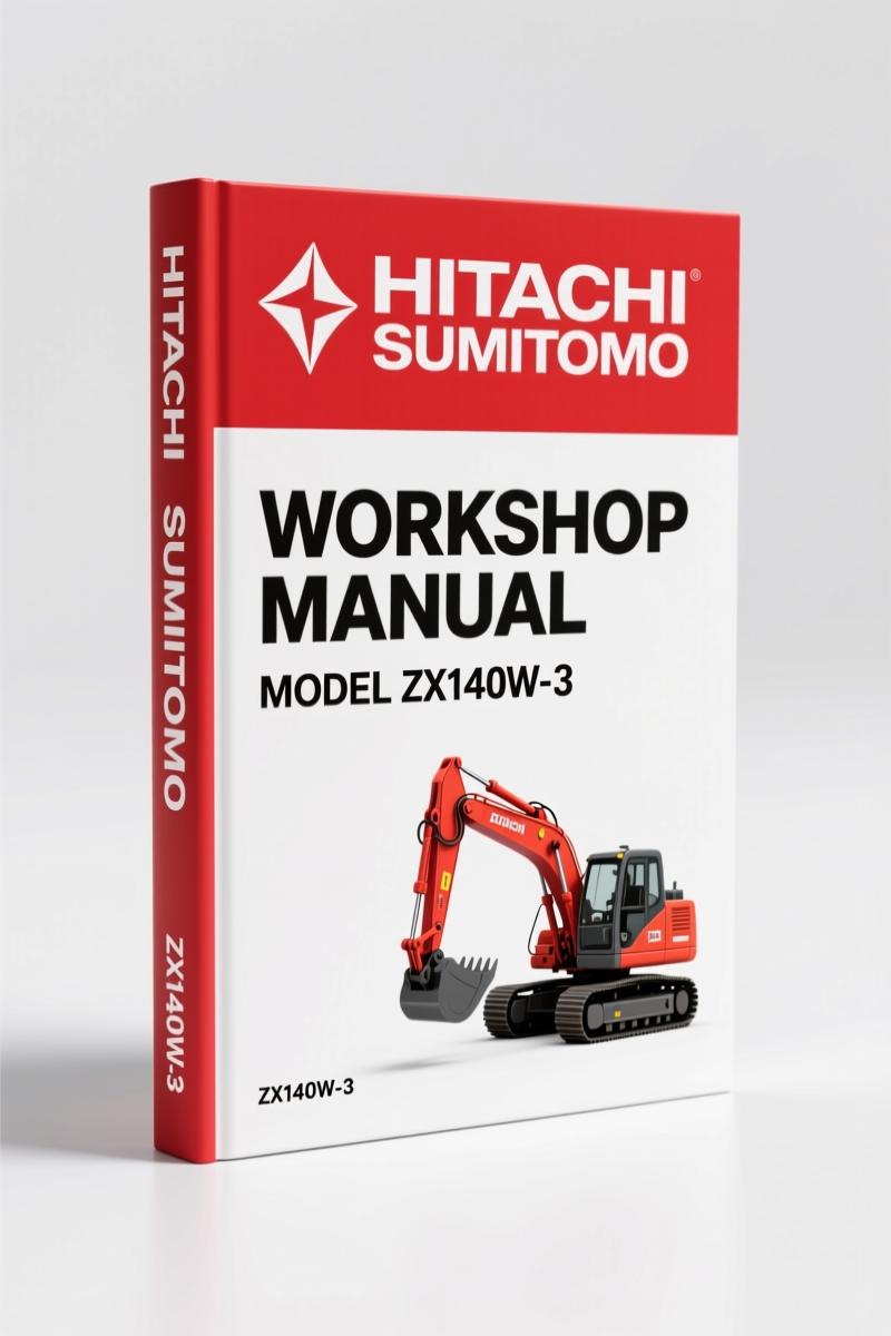 Hitachi Sumitomo ZX140W-3 2007 Workshop Manual – 602 Pages