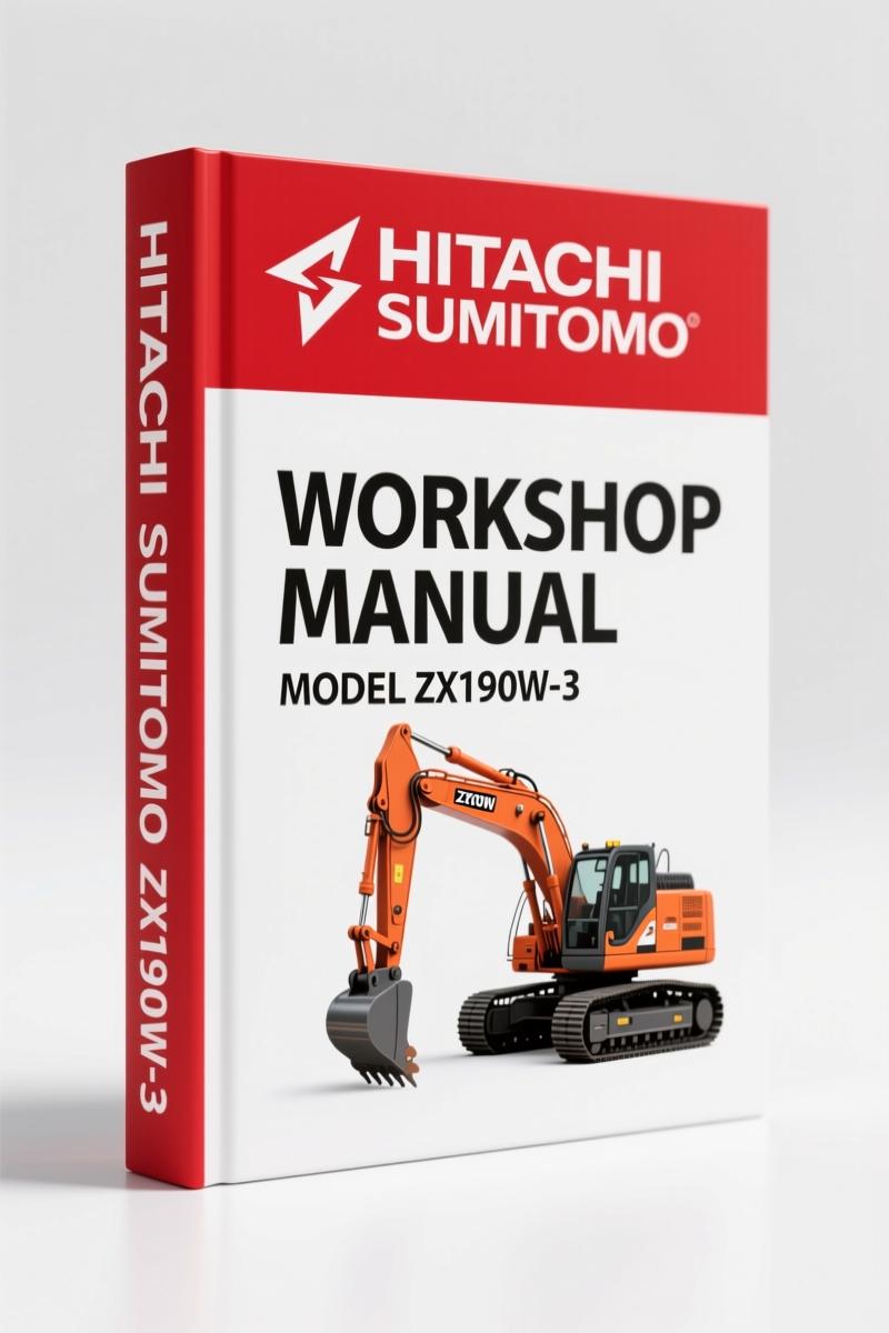 Hitachi Sumitomo ZX170W-3, ZX190W-3 2007 Workshop Manual – 604 Pages