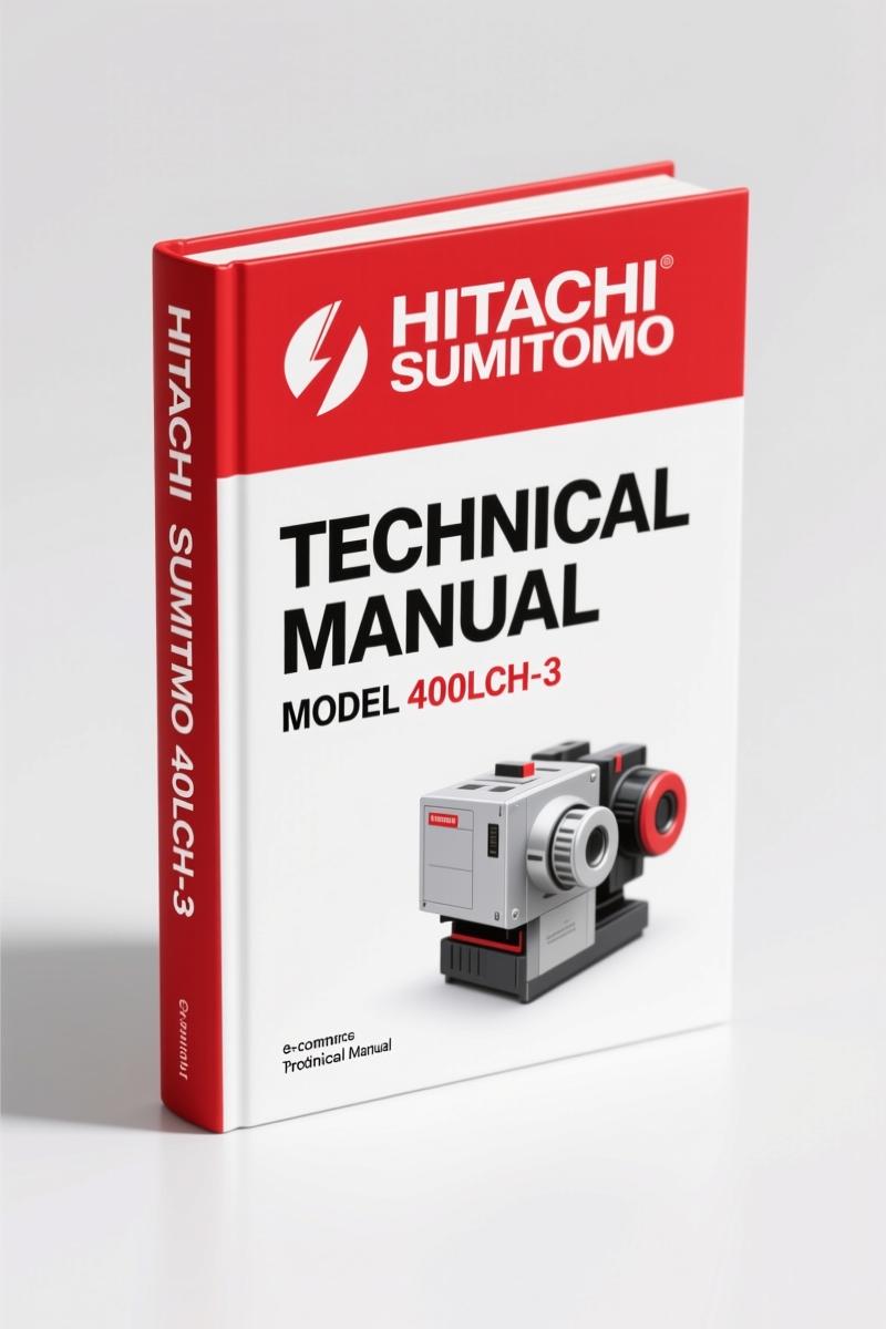 Hitachi Sumitomo ZX400R-3 400LCH-3 2009 Technical Manual – Factory Specs