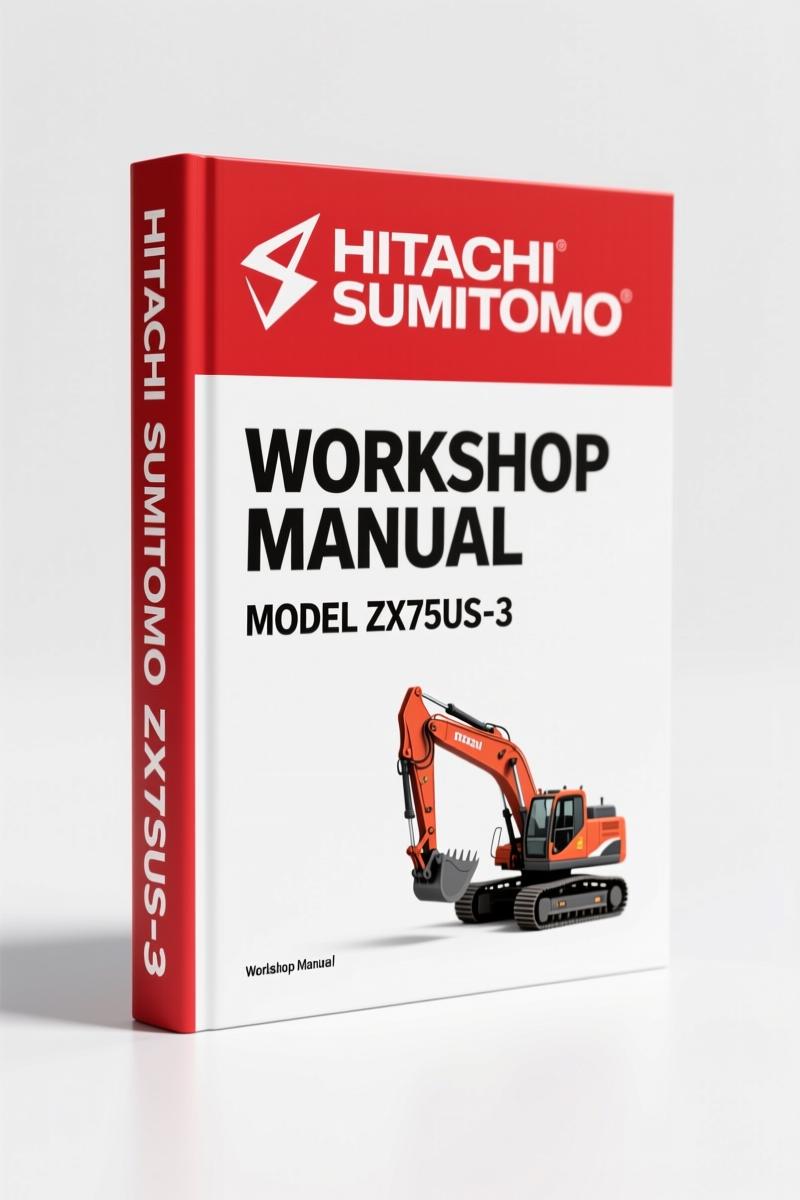 Hitachi Sumitomo ZX70-3, ZX70LC-3, ZX70LCN-3, ZX75US-3, ZX85US-3 2008 Workshop Manual