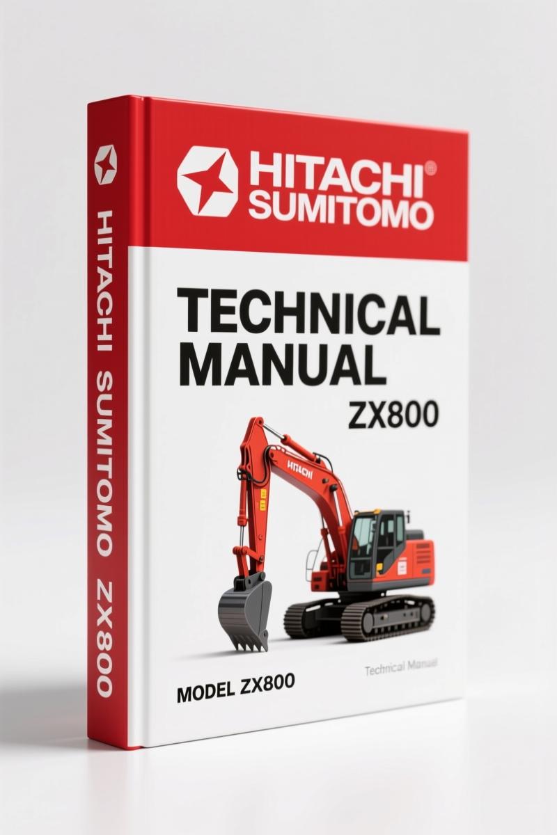 Hitachi Sumitomo ZX800, ZX850H Technical Manual – Factory Assembly
