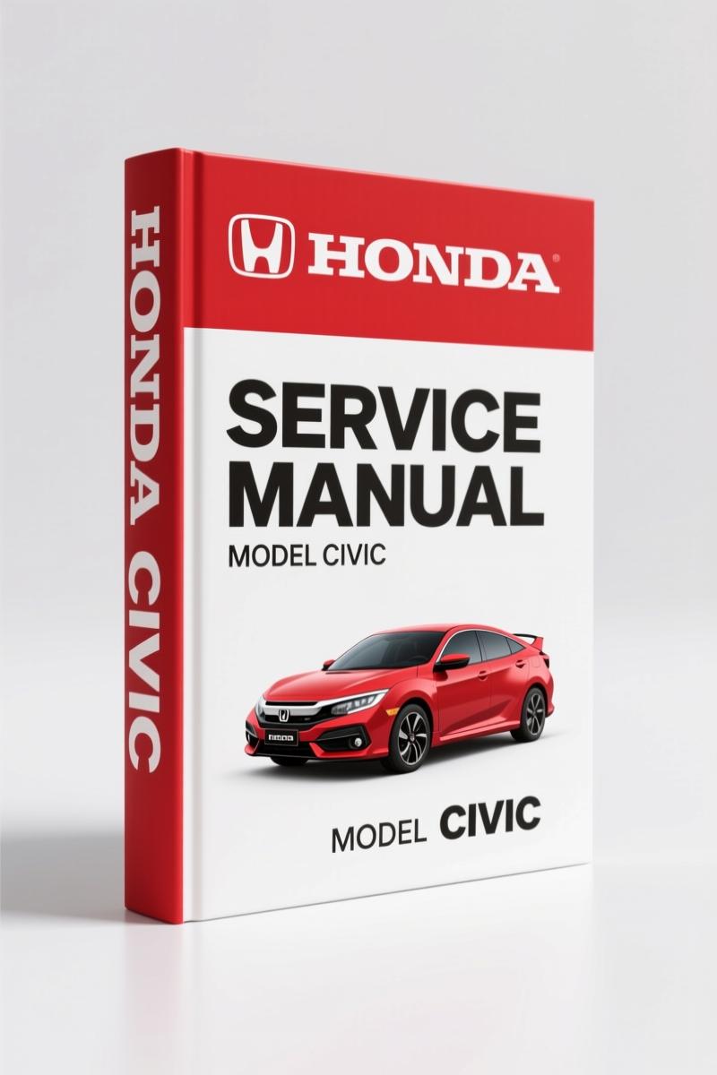 1996-2000 Honda Civic Service Manual cover page