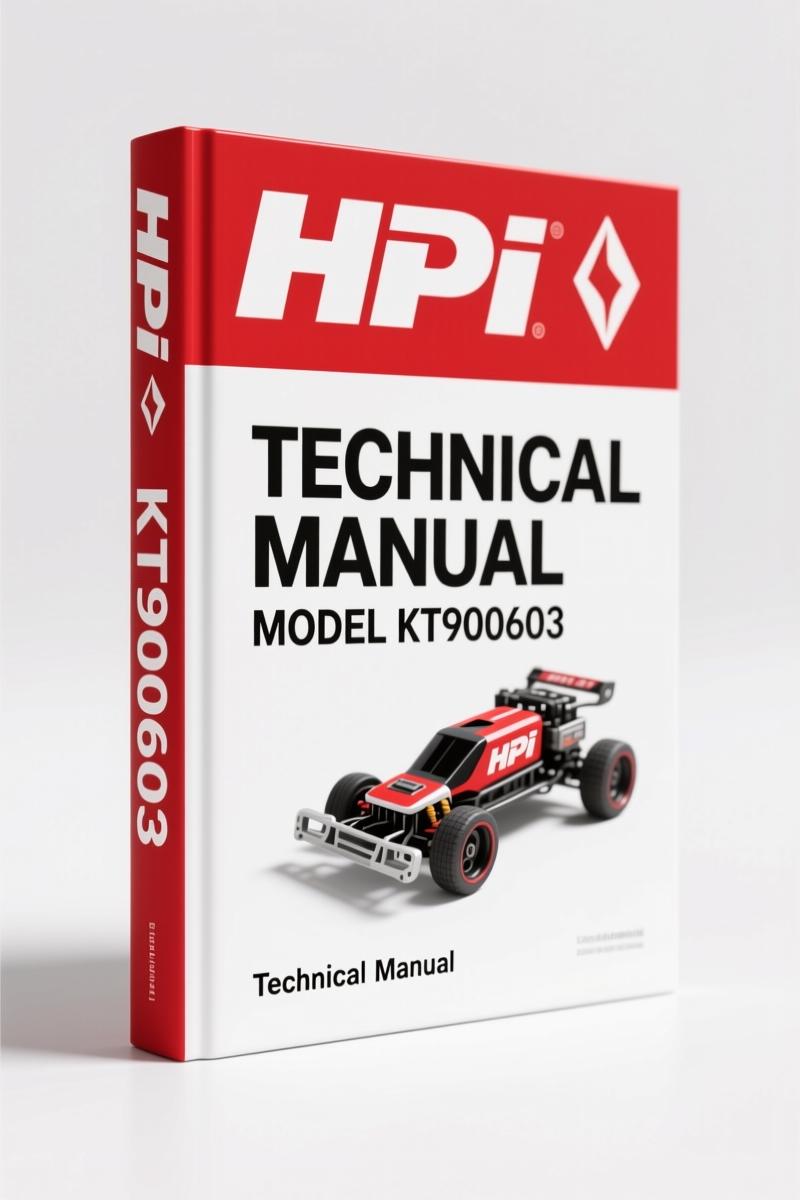 HPI KT900603 Technical Manual – Factory Specs for Electronic Engine Control