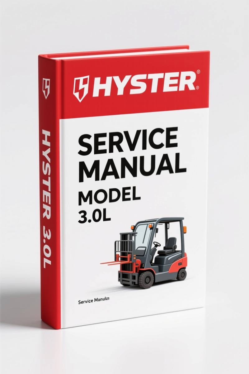 Hyster 3.0L, 4.3L Service Manual – MSTS Diagnostics