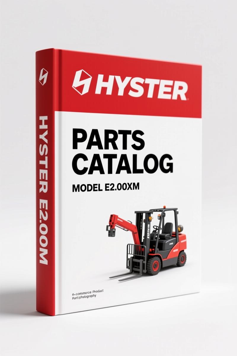Hyster E2.00XM, E2.50XM, E3.00XM, E3.20XM 2002 Parts Catalog – OEM Parts Manual