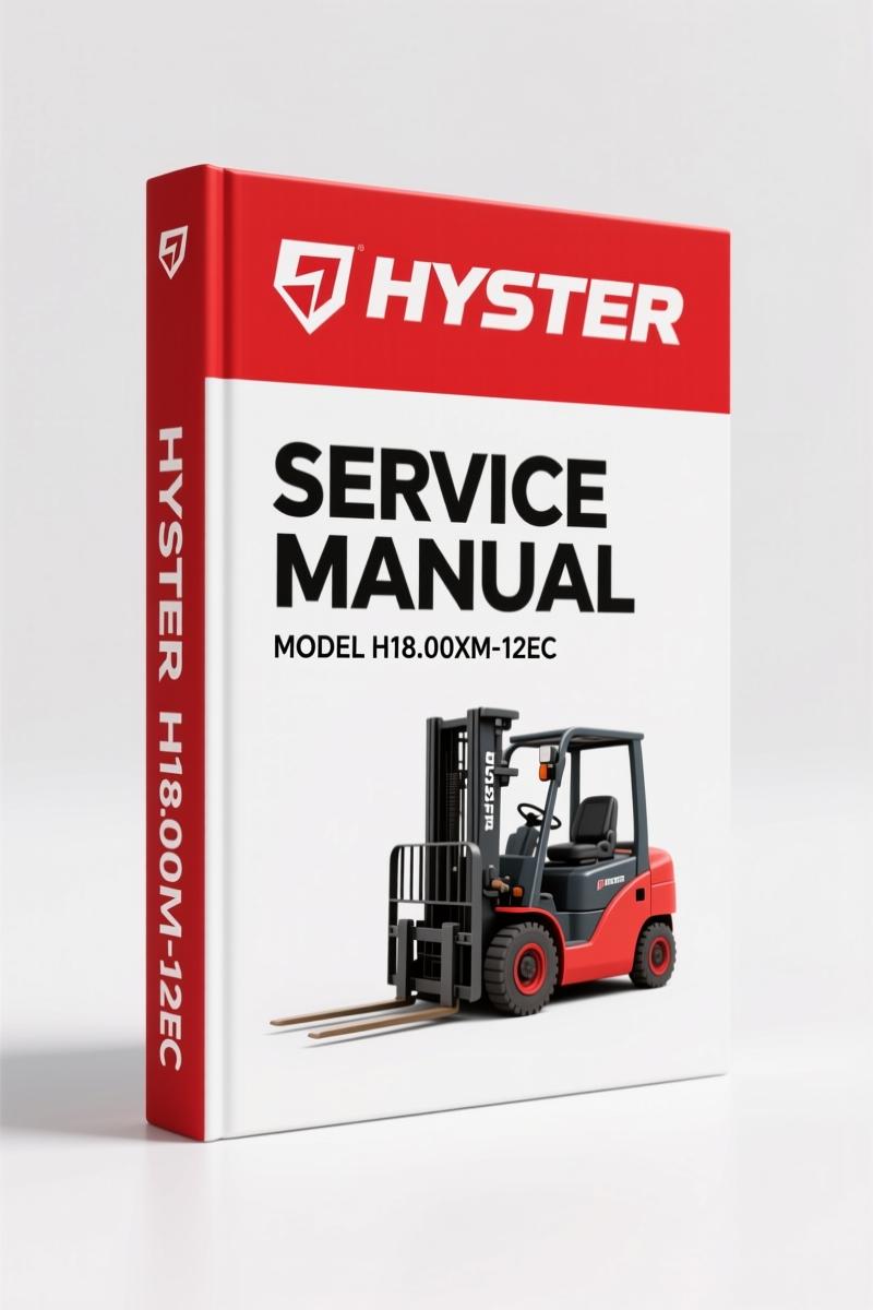 Hyster H14.00XM, H20.00XM, H16.00XM-12EC, H18.00XM-12EC Service Manual – Official Factory Specs