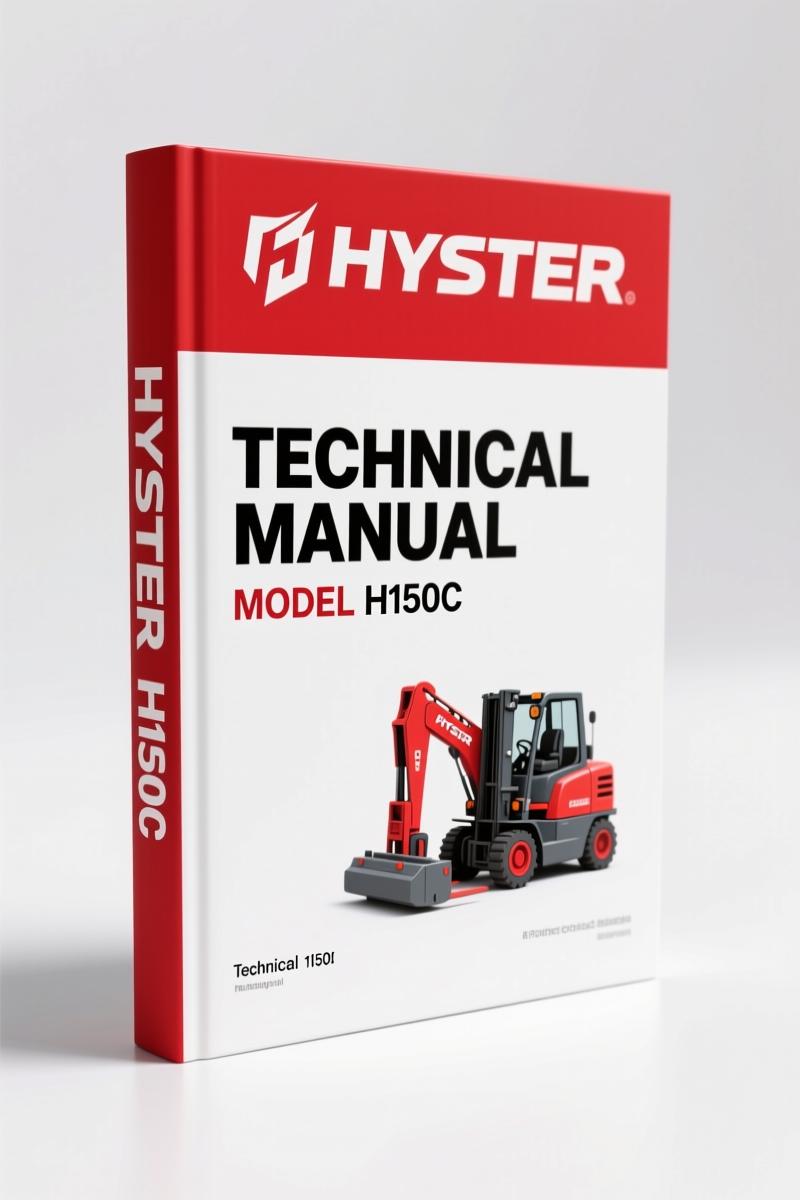 Hyster H150C, H150F 1992 Technical Manual – OEM Parts Data