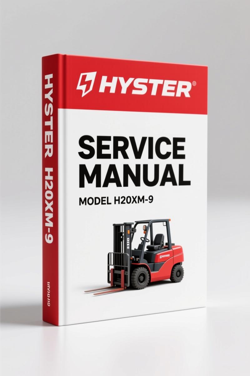 Hyster H18XM-12EC, H22XM-12EC, H18XM-9, H18XMS-9, H20XM-9 Service Manual