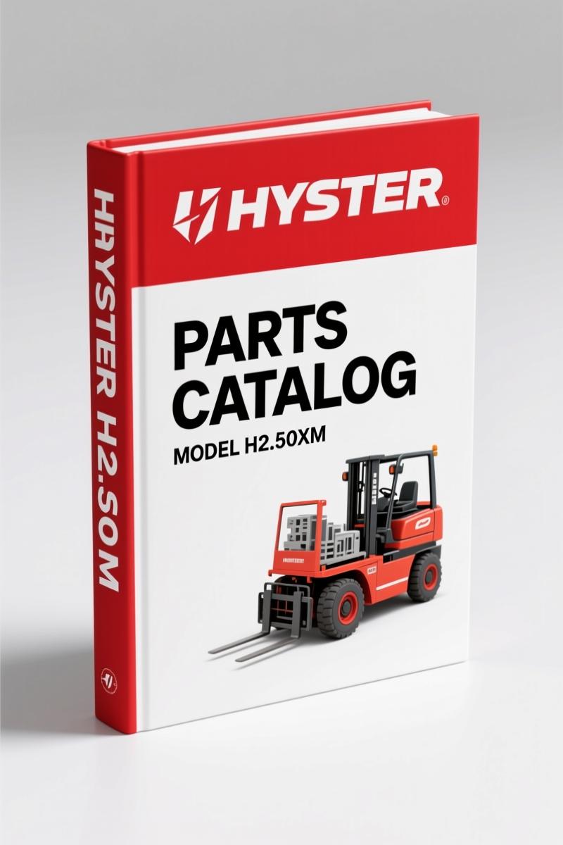 Hyster H2.00XM, H2.50XM, H3.00XM, H3.20XM 2002 Parts Catalog