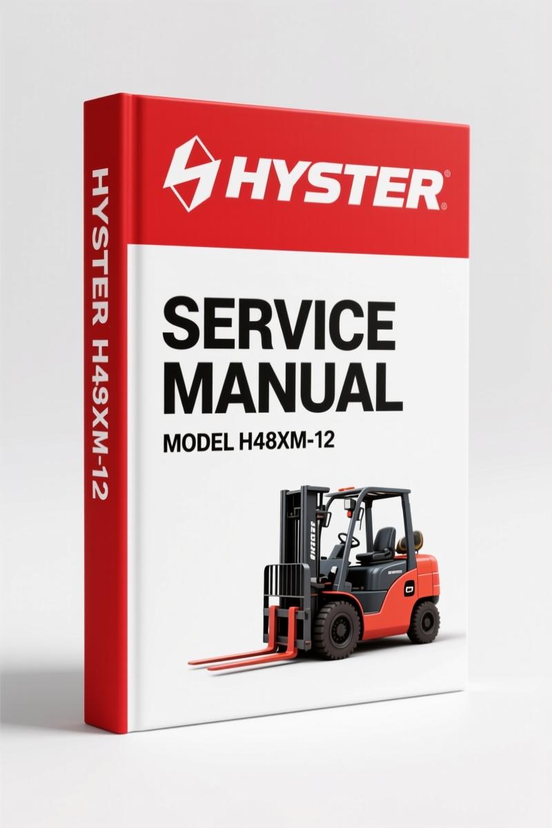 Hyster H36XMS-12, H40XM-12, H44XM-12, H48XM-12, RS45-27CH Service Manual – 46 Pages