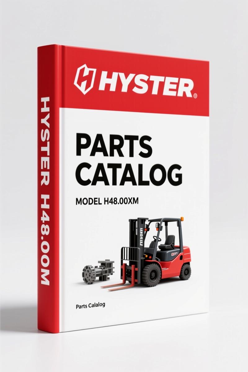 Hyster H40.00XM, H48.00XM, H50.00XM, H52.00XM 2004 Parts Catalog – 522 Pages