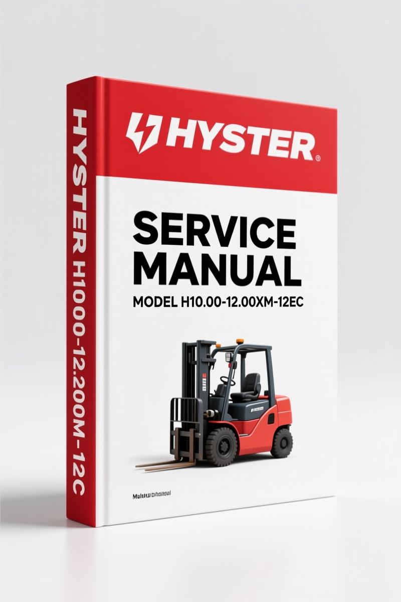 Hyster H8.00-12.00XM, H13.00-16.00XM, H10.00-12.00XM-12EC Service Manual – 22 Pages of Factory Diagnostics