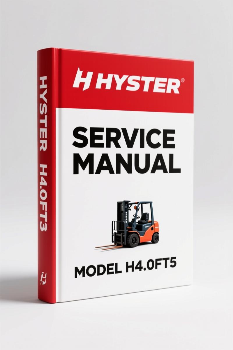 Hyster H8.0FT, H4.0FT5, S30FT, S6.0FT, H6.0FT Service Manual - 82 Pages