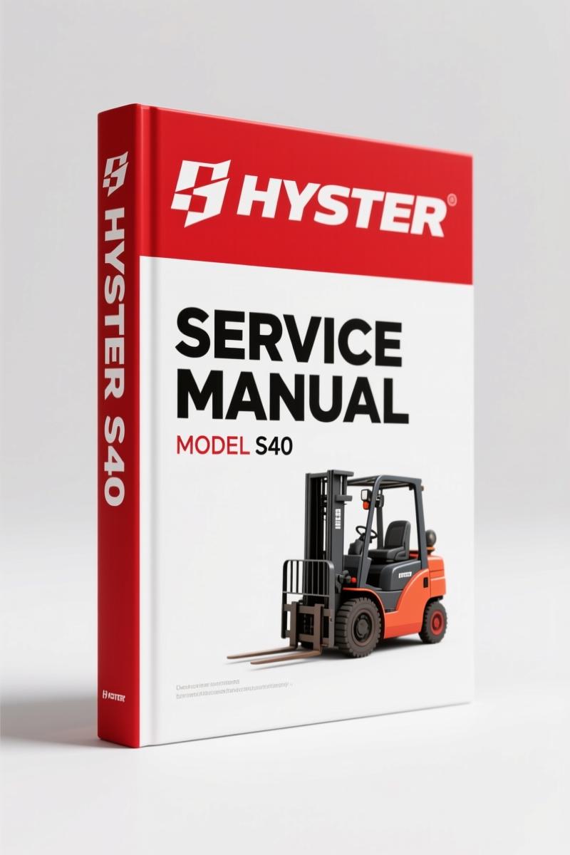 Hyster S2.00, S3.20, S40, S65 Service Manual – ECM & Fuel System
