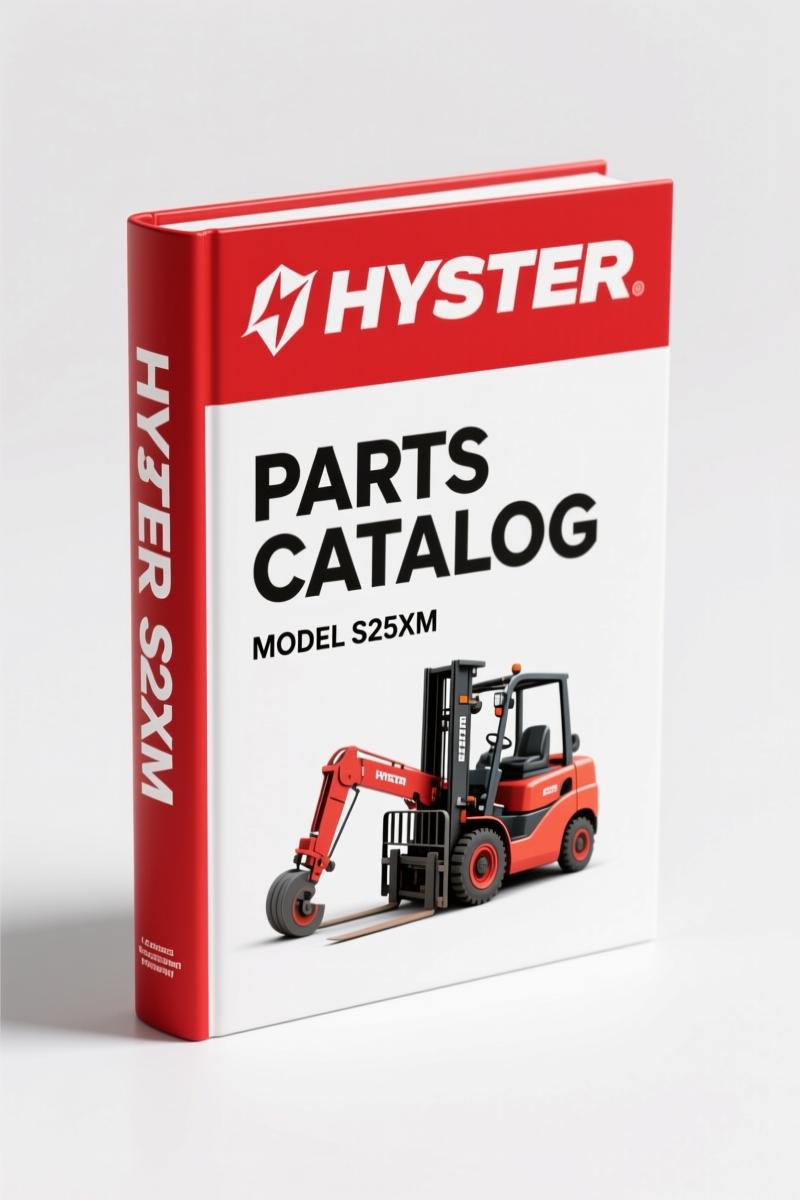 Hyster S25XM, S35XM, S40XMS 2004 Parts Catalog – OEM Factory Diagrams