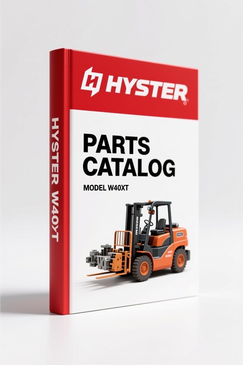 Hyster W40XT 2002 Parts Catalog – OEM Part Numbers & Diagrams