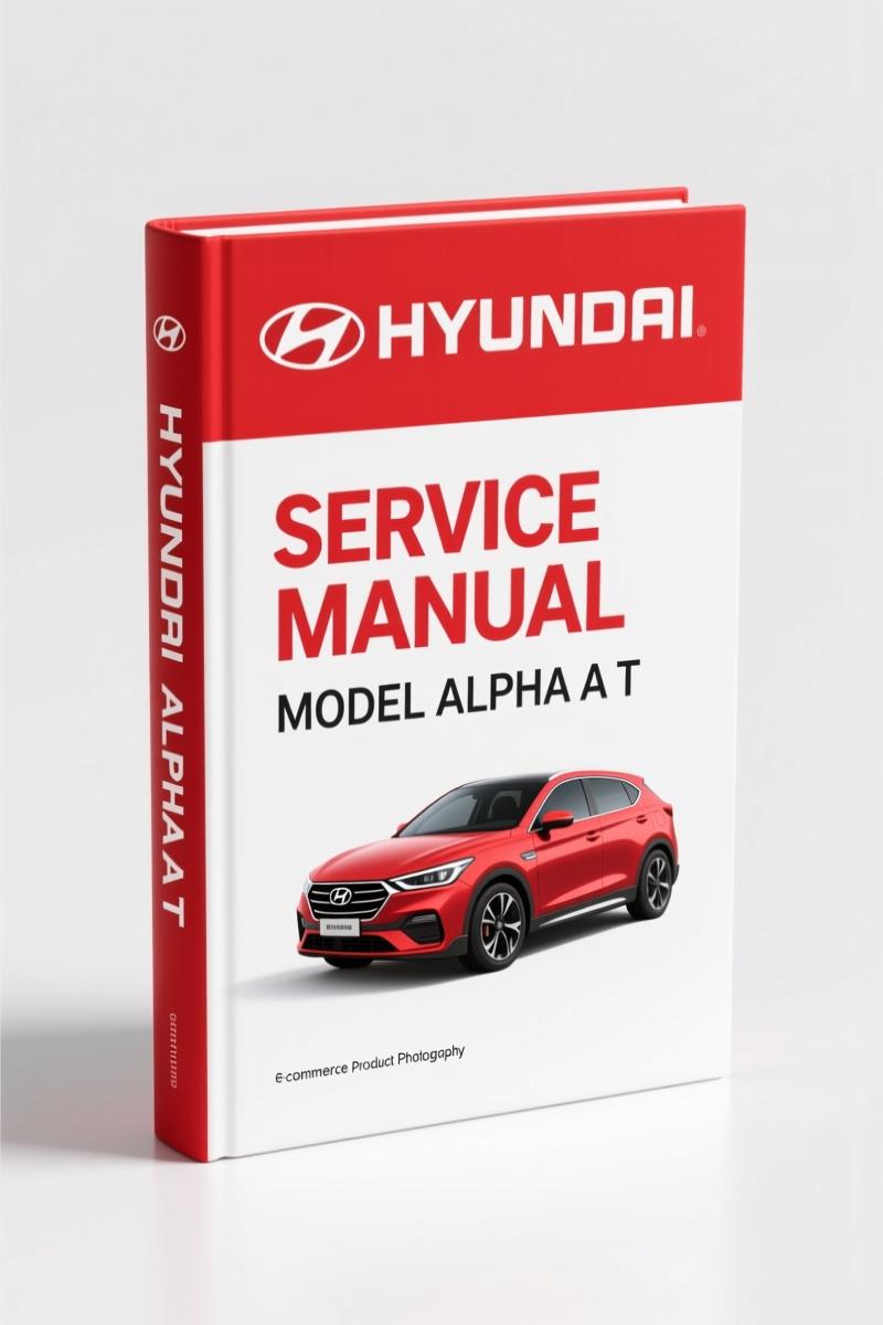 Hyundai Alpha A/T Service Manual – Factory Transmission Diagnostics