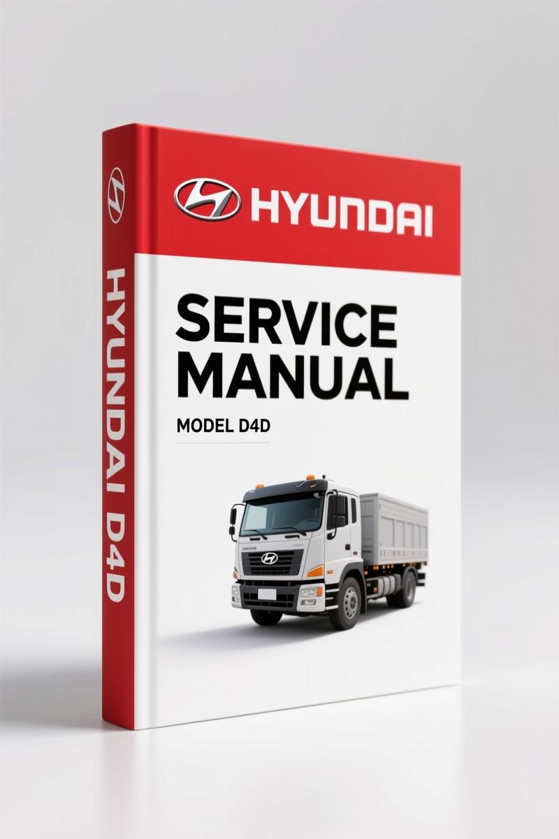 Hyundai D4A, D4D 2005 Service Manual – 287 Pages of Factory Specs