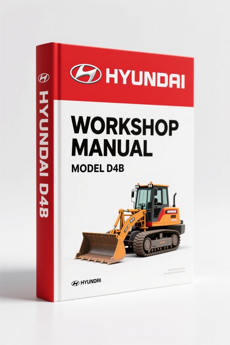 Hyundai D4B Workshop Manual – 165-Page OEM Factory Service Data