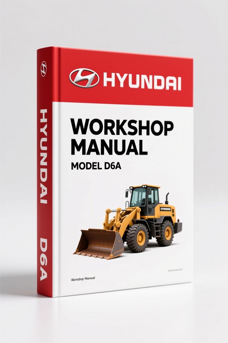 Hyundai D6A Workshop Manual – 317-Page OEM Service Specs