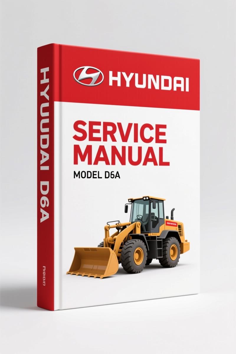 Hyundai D6A Service Manual – 317 Pages of Factory Specs for Diesel Engine