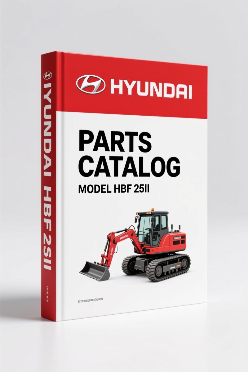Hyundai HBF 20II, HBF 25II Parts Catalog – OEM Parts Documentation